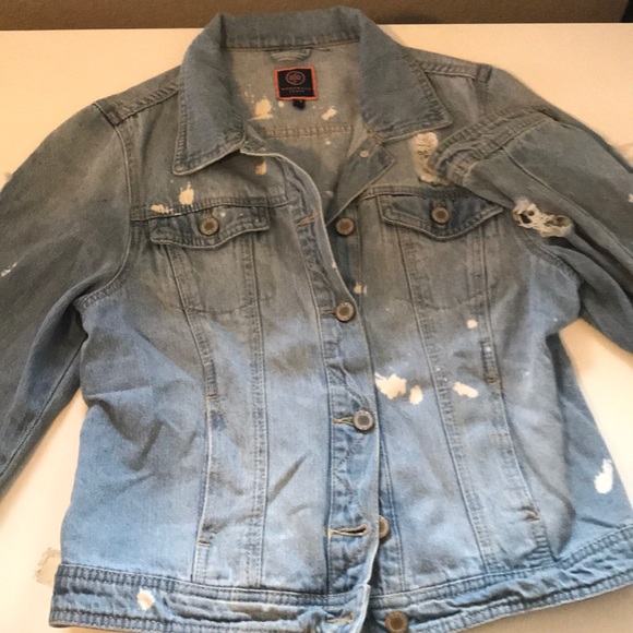 Vintage style denim jacket - Picture 2 of 4